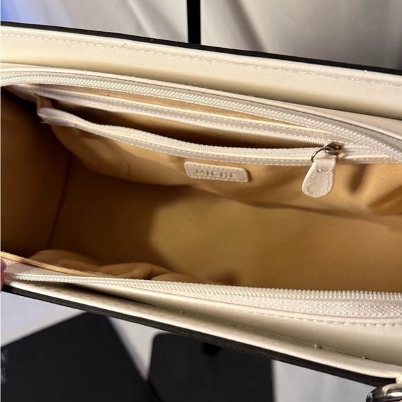 Michele Croc Embossed Interchangeable Shell Handbag in Pink & Burgundy. NWT - Picture 9 of 9